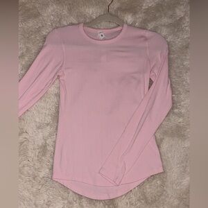 Pink Long Sleeve Women's Top